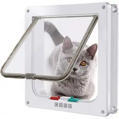 Pawffee Gatera blanca con túnel – puertas armarios ventanas universales - 1 pieza - Pawffee - Comparador de precios