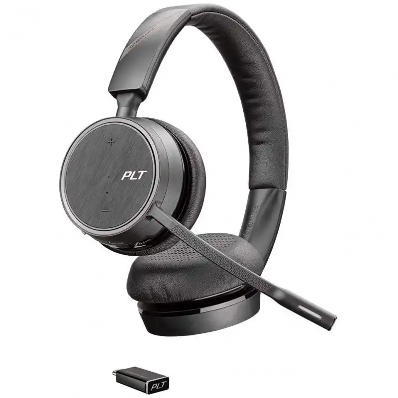 Plantronics Voyager 4220 UC Auriculares Inalámbricos Negros