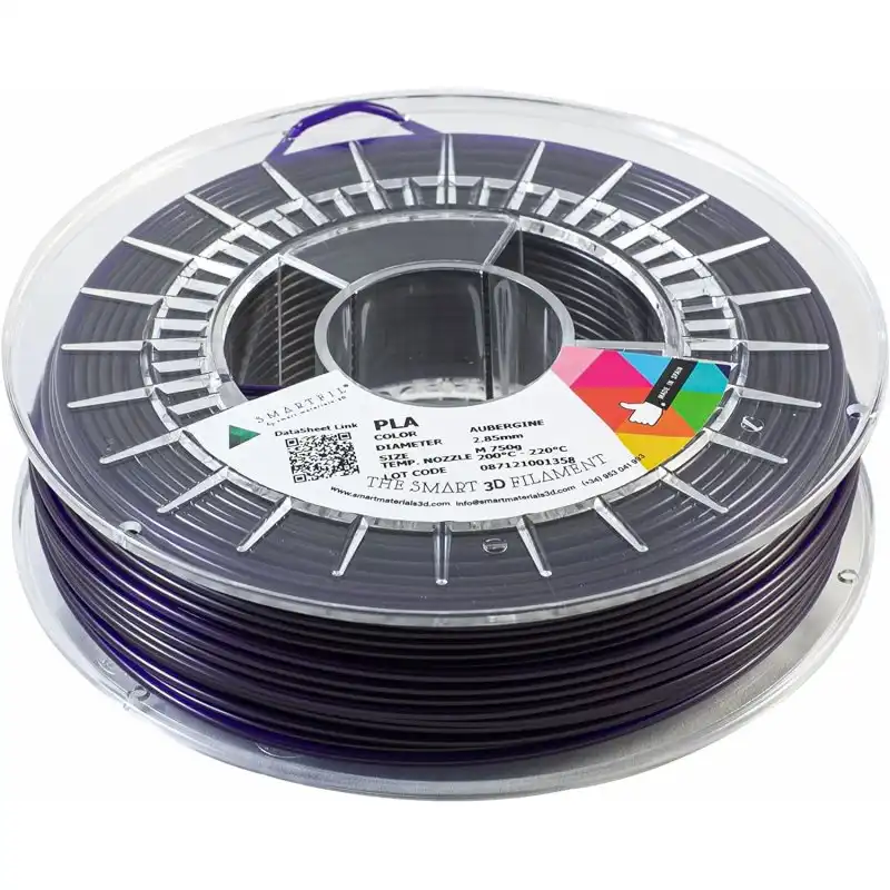 Smartfil Filamento PLA 3D 2.85mm 750g Aubergine