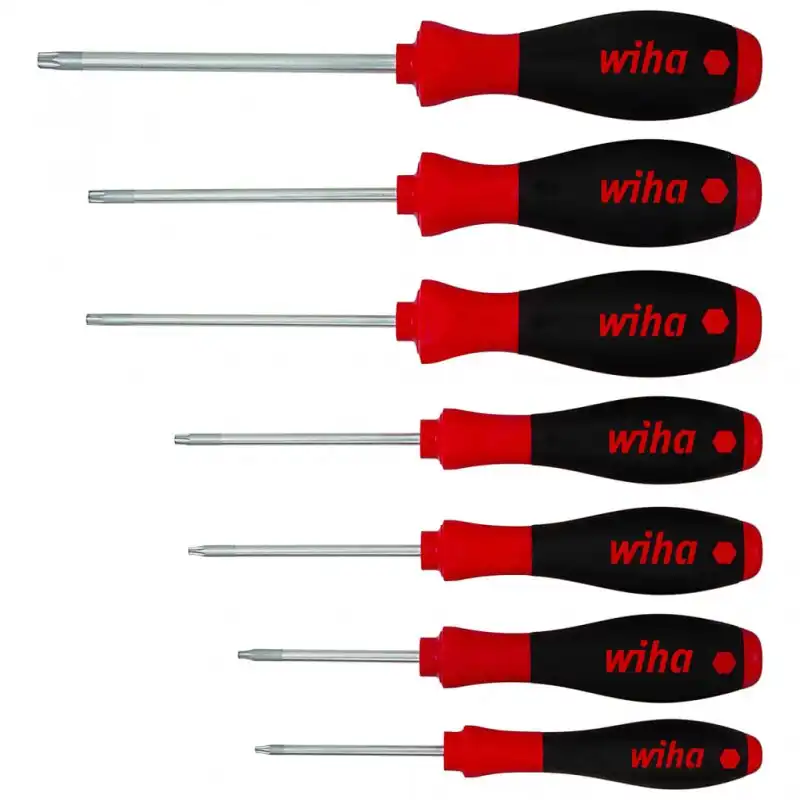 Wiha SoftFinish Juego de Destornilladores Torx 7 Piezas