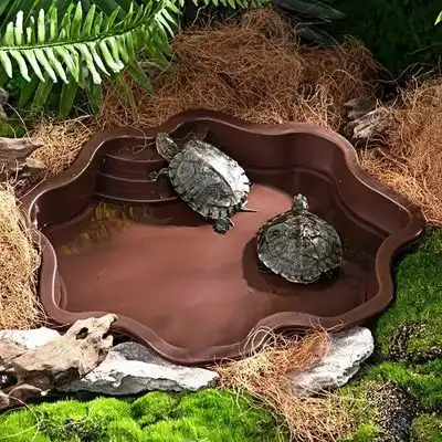 ZooVenture Bañera y comedero para reptiles - Marrón rojizo - Zooventure - Comparador de precios