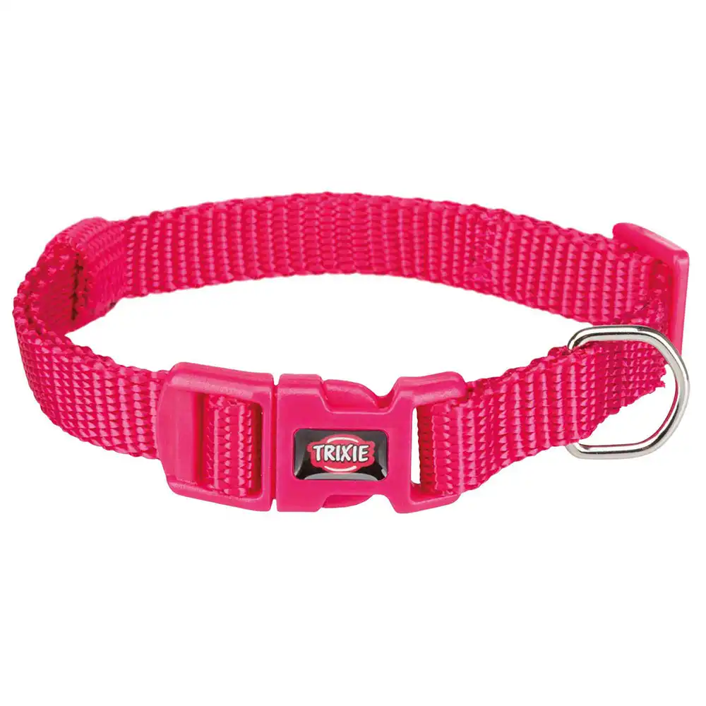 Collar Trixie Premium fucsia para perros - L - XL: 40 - 65 cm perímetro de cuello, 25 mm de ancho