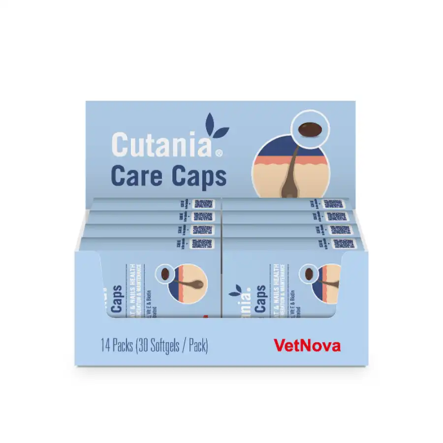 CUTANIA Care Caps - Envase clínico 420 cápsulas - VetNova - Comparador de precios