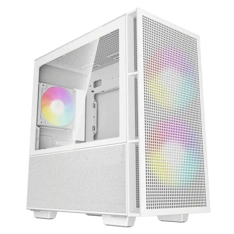 DeepCool CH360 Cristal Templado USB 3.2 Blanca
