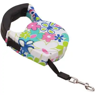 HausPets Correa retráctil de 110 cm con estampado floral - Artículo 1 - HausPets - Comparador de precios
