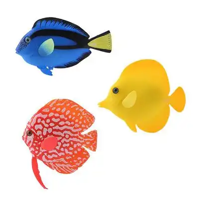 IntiMeg Peces artificiales para acuario - Juego de 3 - IntiMeg - Comparador de precios