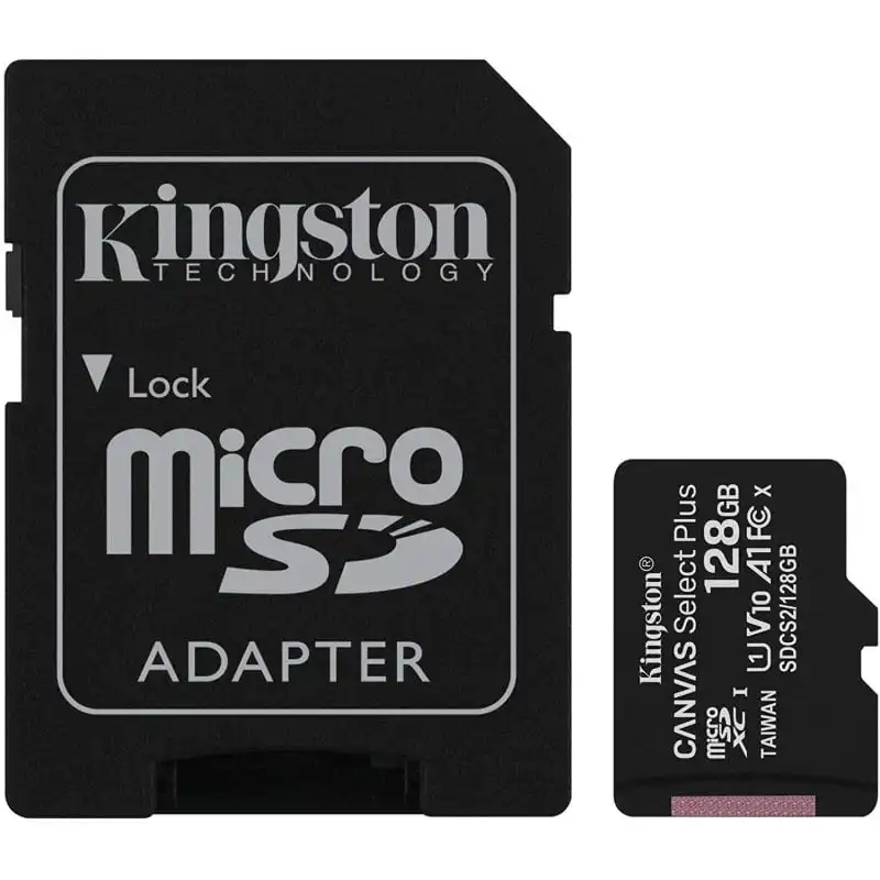 Kingston Canvas Select Plus MicroSDXC UHS-I 128GB Clase 10