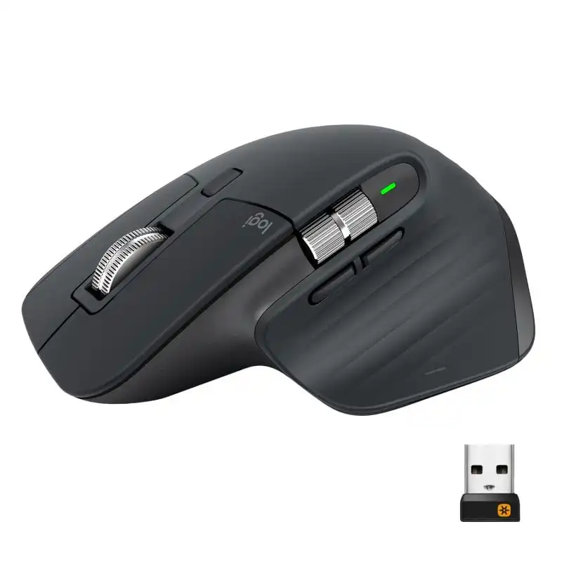 Logitech MX Master 3 Ratón Inalámbrico Avanzado 4000DPI Grafito