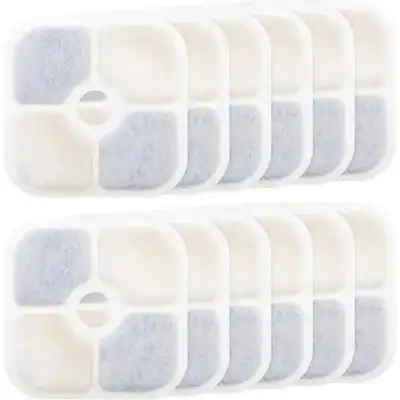 Pawffee Active Wasserfilter 12er Set para Katzenbrunnen zur Wasserreinigung - 1 pieza - Pawffee - Comparador de precios