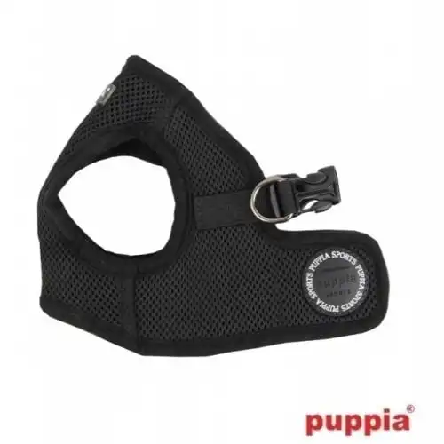 Puppia Arnés Soft Vest B Negro M