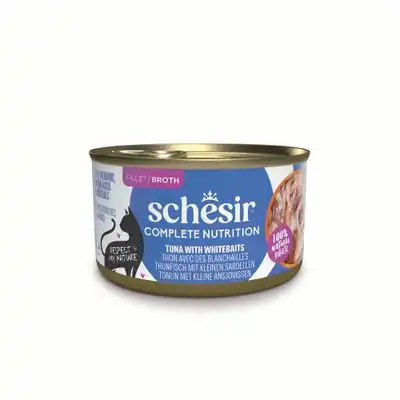 Schesir Complete Nutrition Filete en caldo 6 x 85 g en latas - Atún con boquerones - Schesir - Comparador de precios