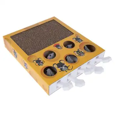 TIAKI Whack-a-mole 2 en 1 juguete para gatos - 36 x 26 x 6 cm (L x An x Al) - TIAKI - Comparador de precios