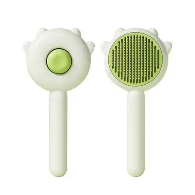 UAMLY Cepillo anti-caída de pelo para gatos, cepillo autolimpiante - 1 pieza verde - Uamly - Comparador de precios