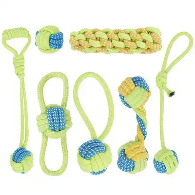 UAMLY Cuerda para perros, juguetes de entrenamiento cuerda, juguete perros - 7 piezas - Uamly - Comparador de precios