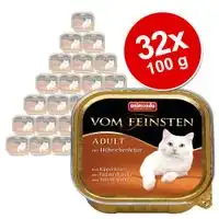 Animonda vom Feinsten Adult 32 x 100 g - Megapack - Pack mixto: especialidades de ave - Animonda Vom Feinsten - Comparador de precios