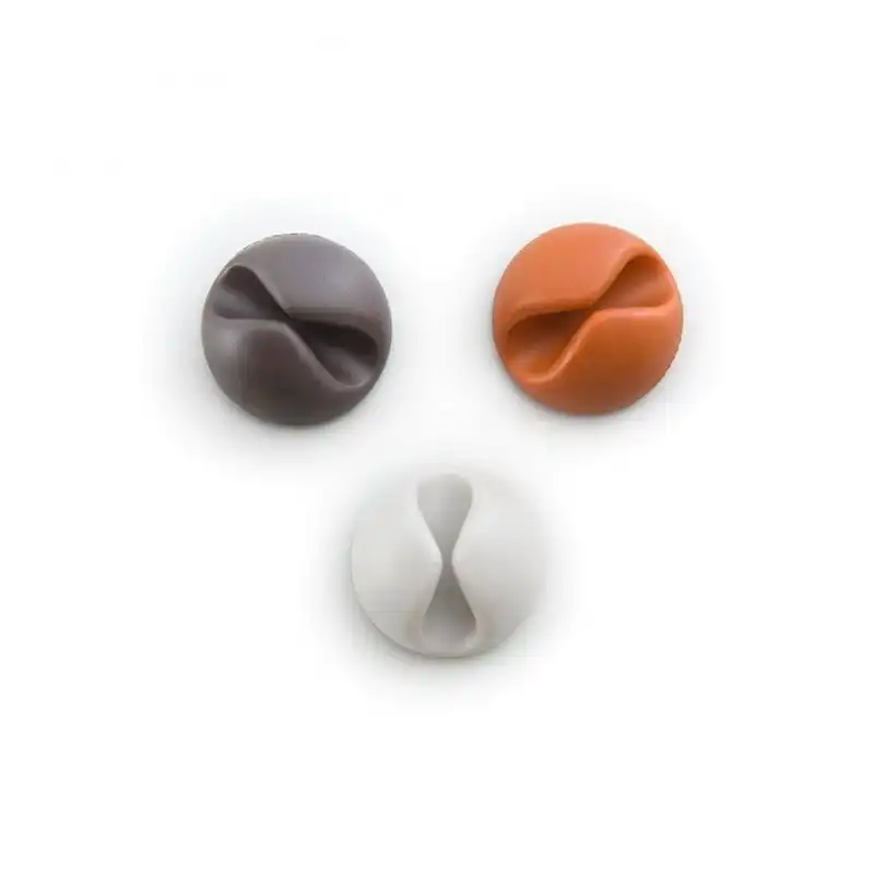 Bluelounge Cabledrop Pack 6 Organizador de Cables Colores Neutros