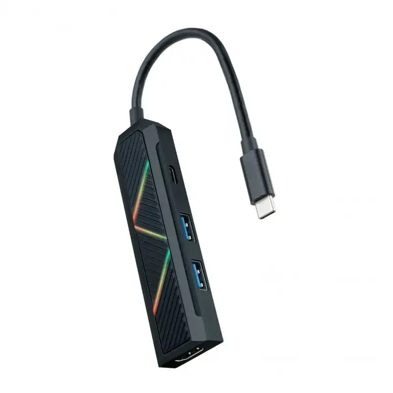 Nanocable Hub 4 en 1 USB-C a USB-A/USB-C/HDMI