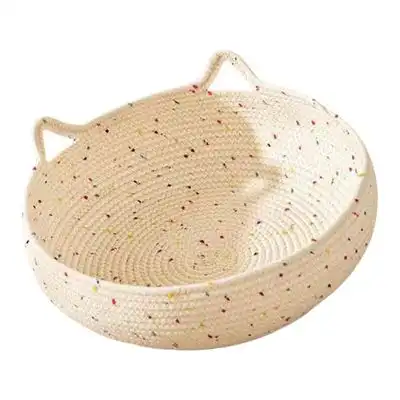 UAMLY Cama tejida para gatos, cesta redonda para gatitos - 1 pieza - Uamly - Comparador de precios