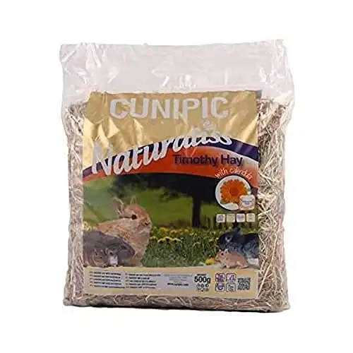 Heno Naturaliss Timothy con caléndula 500 gr. - Naturaliss - Comparador de precios