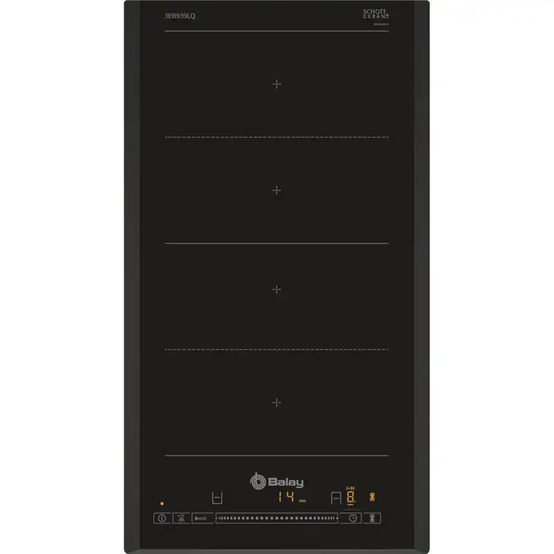 Balay 3EB939LQ Placa Modular de Inducción 1 Zona Flex Inducción Negra Biselada