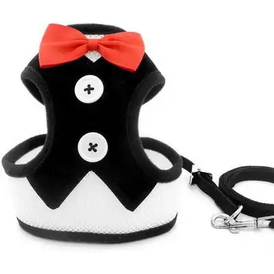HausPets Arnés para gato/perro pajarita, malla, antiescape, negro, pequeño - Artículo 1 - HausPets - Comparador de precios