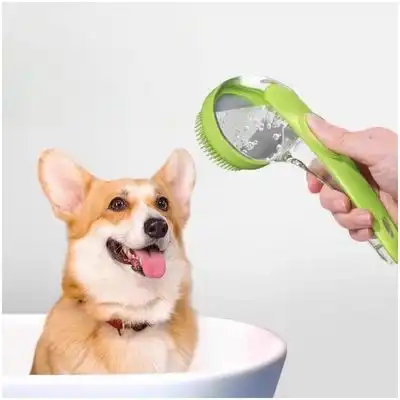 ZooVenture Cepillo verde para el cuidado de perros y gatos - 19*8,5 cm - Zooventure - Comparador de precios