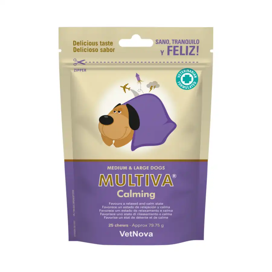 MULTIVA Medium & Large Dogs 25 chews - VetNova - Comparador de precios