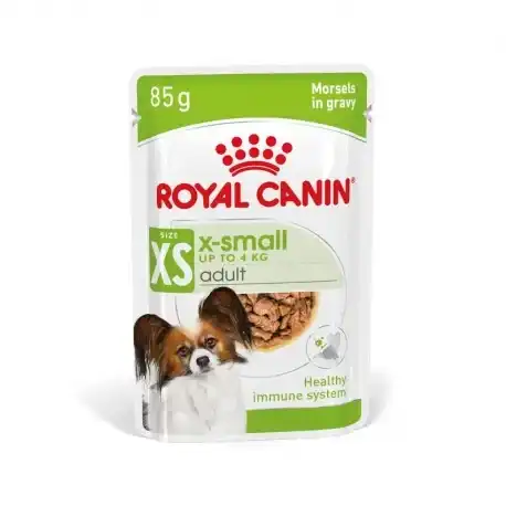 Royal Canin X-Small Comida húmeda en Salsa Para Perros Mini, 12 x 85 Gr - Royal Canin - Comparador de precios