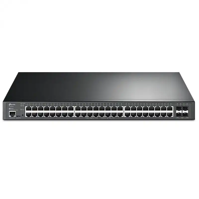 TP-Link TL-SG3452XP Switch Administrado 48 Puertos Gigabit PoE+ 10/100/1000 + 4 Puertos SFP+