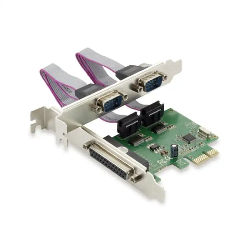 Conceptronic Tarjeta PCI Express 1x Puerto Paralelo + 2x Pueros Serie