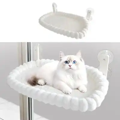 IntiMeg Hamaca de felpa para gatos con forma de barra - 30×52 cm - IntiMeg - Comparador de precios