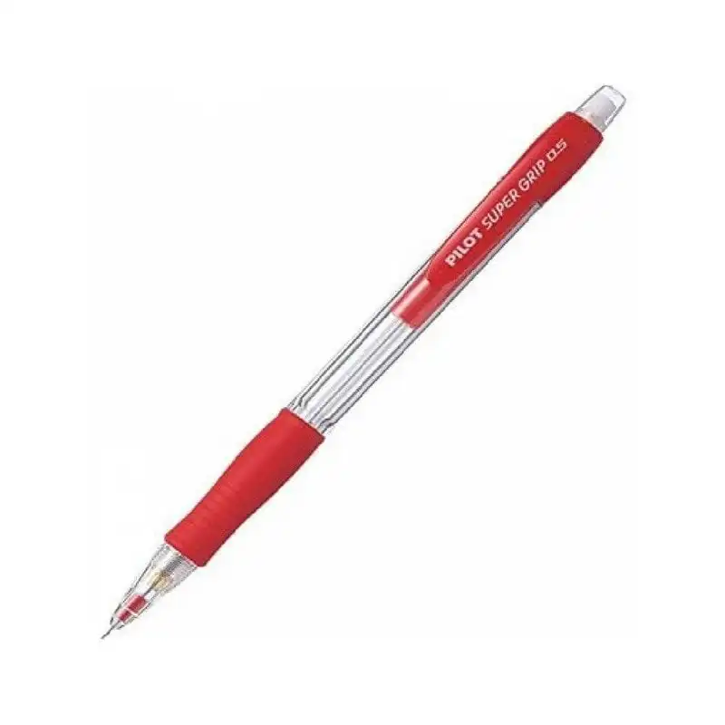Pilot Supergrip Caja 12 Portaminas 0.5mm Rojo