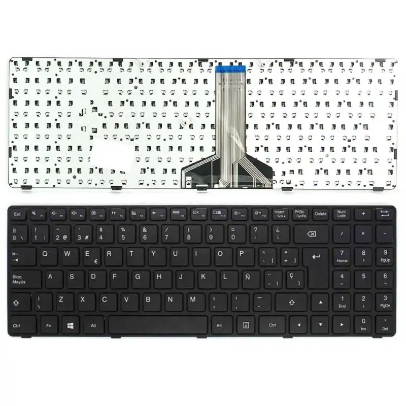 Teclado Para Portátil Lenovo Ideapad 100-15ibd 100-15iby 300-15 B50-80 5n20k25452