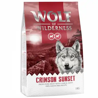 Wolf of Wilderness Crimson Sunset con cordero y cabra - 1 kg - Wolf of Wilderness - Comparador de precios
