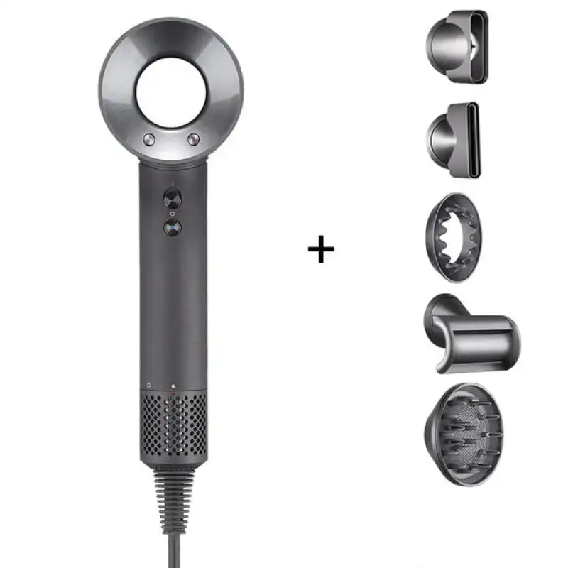 Arzopa Súper Hair Dryer Secador de Pelo 1600W Profesional con Accesorios Gris