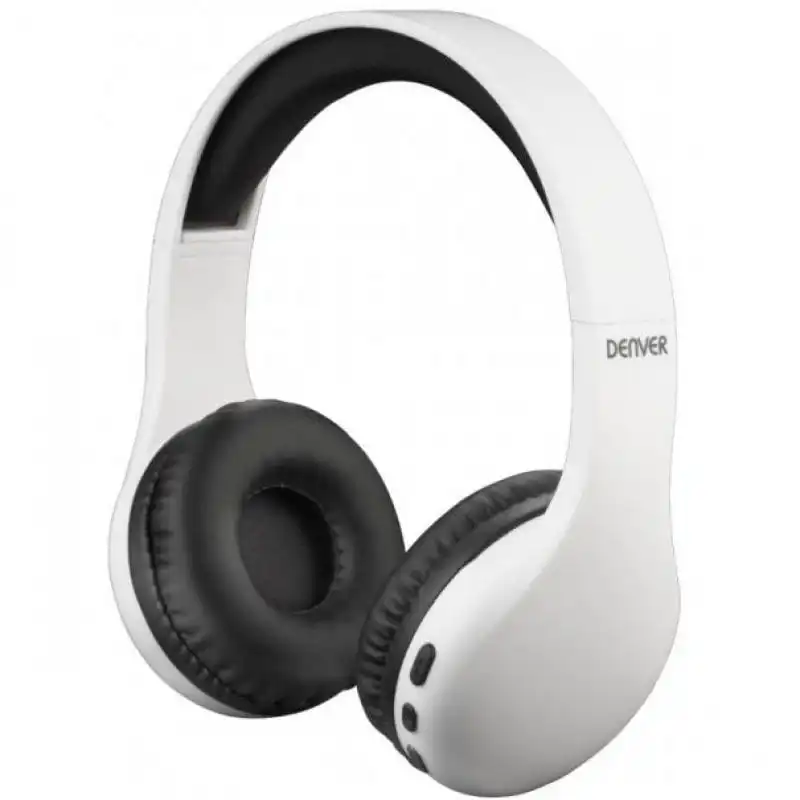 Denver BTH240 Auriculares Inalámbricos Blancos