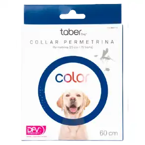 Divasa Farmavic Taberdog Collar Permetrina 60cm Rojo