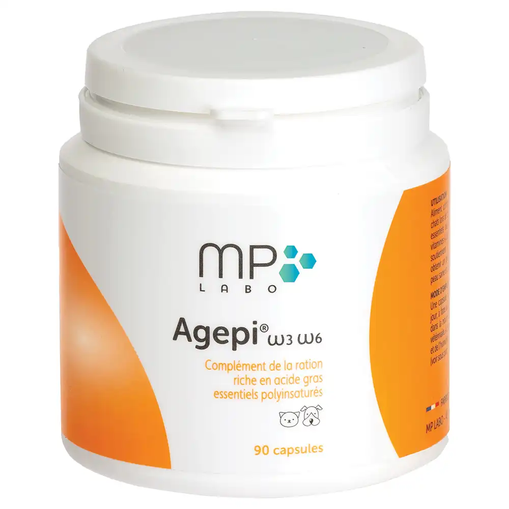 MP Labo Agepi Omega 3 ET 6 para mascotas - 90 comprimidos