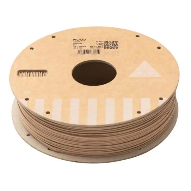 Smartfil Wood Filamento 3D Biodegradable Y Compostable con Madera Natural 1.75mm 750g Acacia