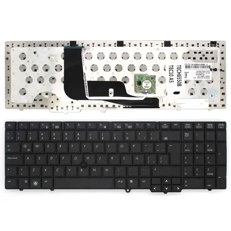 Teclado Para Portátil Hp Probook 6545b 6550b 6540b Latino Pointstick
