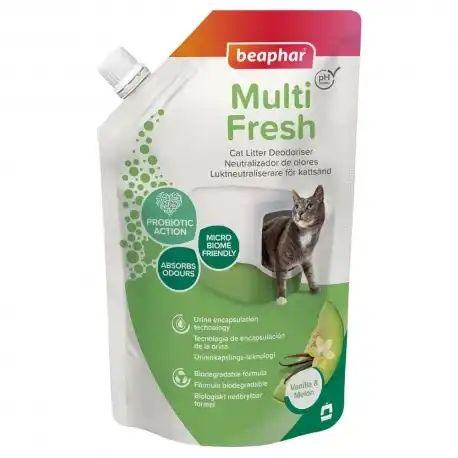 0.4 KG Beaphar Multi Fresh Vainilla y Melón Neutralizador de olores para gatos - beaphar - Comparador de precios