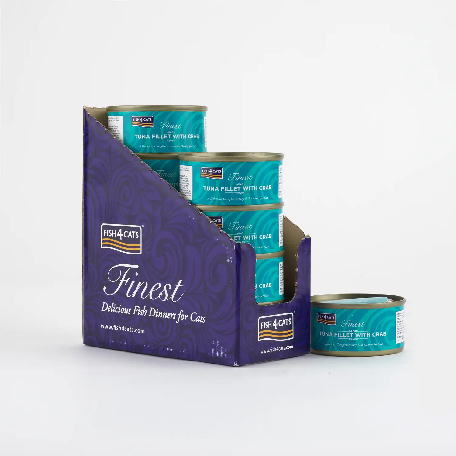 Fish4Cats filete de atún y cangrejo 70 gr. - Fish4Cats - Comparador de precios