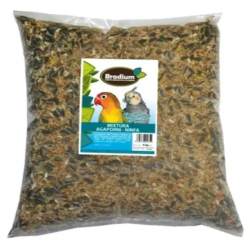 Bradium Bradium Mixtura Agapornis Y Ninfas 4Kg (Grande) 4 KG