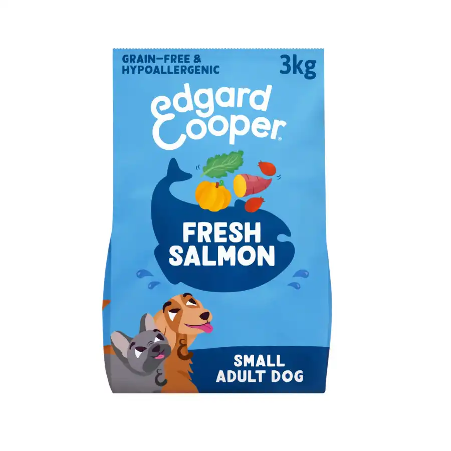 Edgard & Cooper Pienso Hipoalergénico Salmón para perros adultos mini - 3 kg - Edgard & Cooper - Comparador de precios