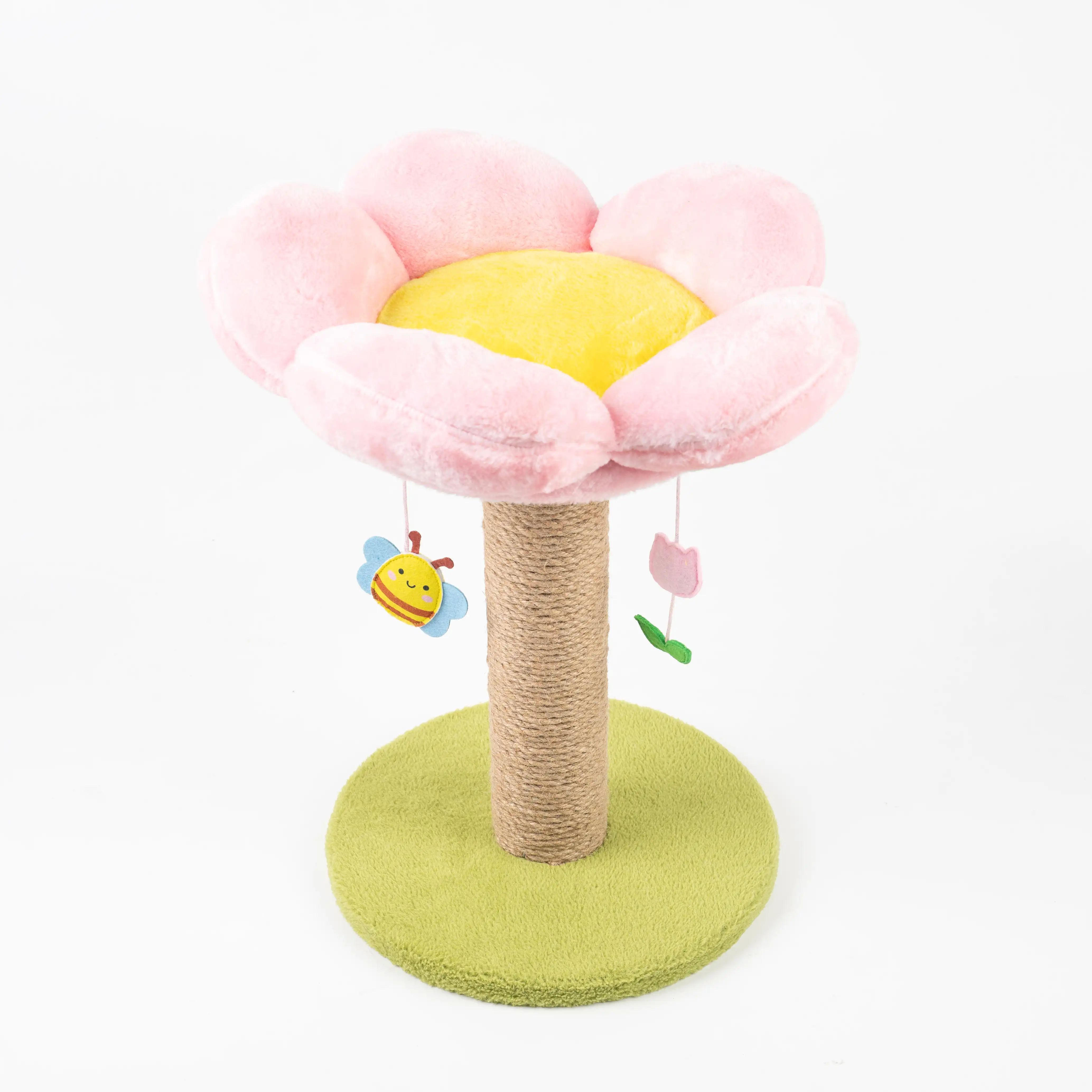 FOFOS Rascador Flor con s Colgantes para gatos - 35 x 35 x 45 cm - Fofos - Comparador de precios
