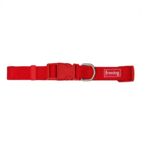 Freedog Collar Nylon Basico para su mascota de color rojo en - Freedog - Comparador de precios