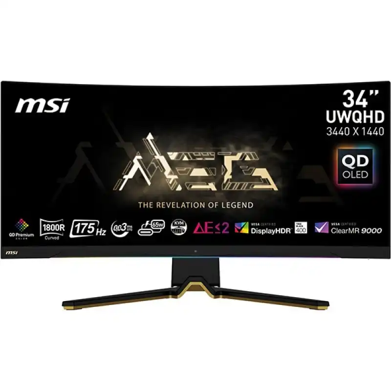MSI MEG 342C QD-OLED 34" QD-OLED UWQHD 175Hz USB-C Curva