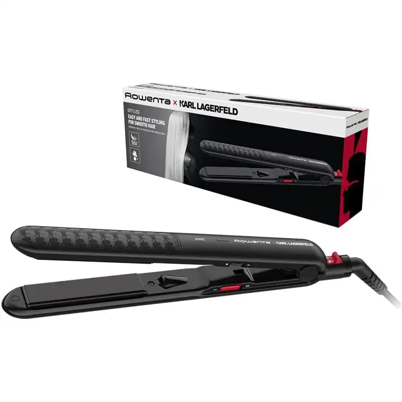 Rowenta Optiliss Ionic x Karl Lagerfeld Plancha de Pelo