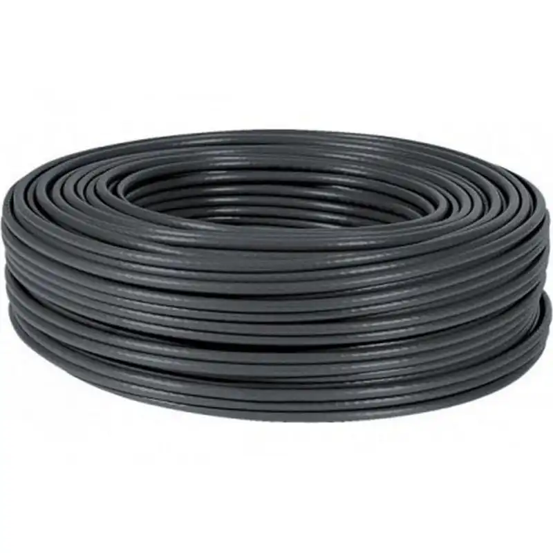 Bobina Cable UTP Cat6 100 Mts Negro