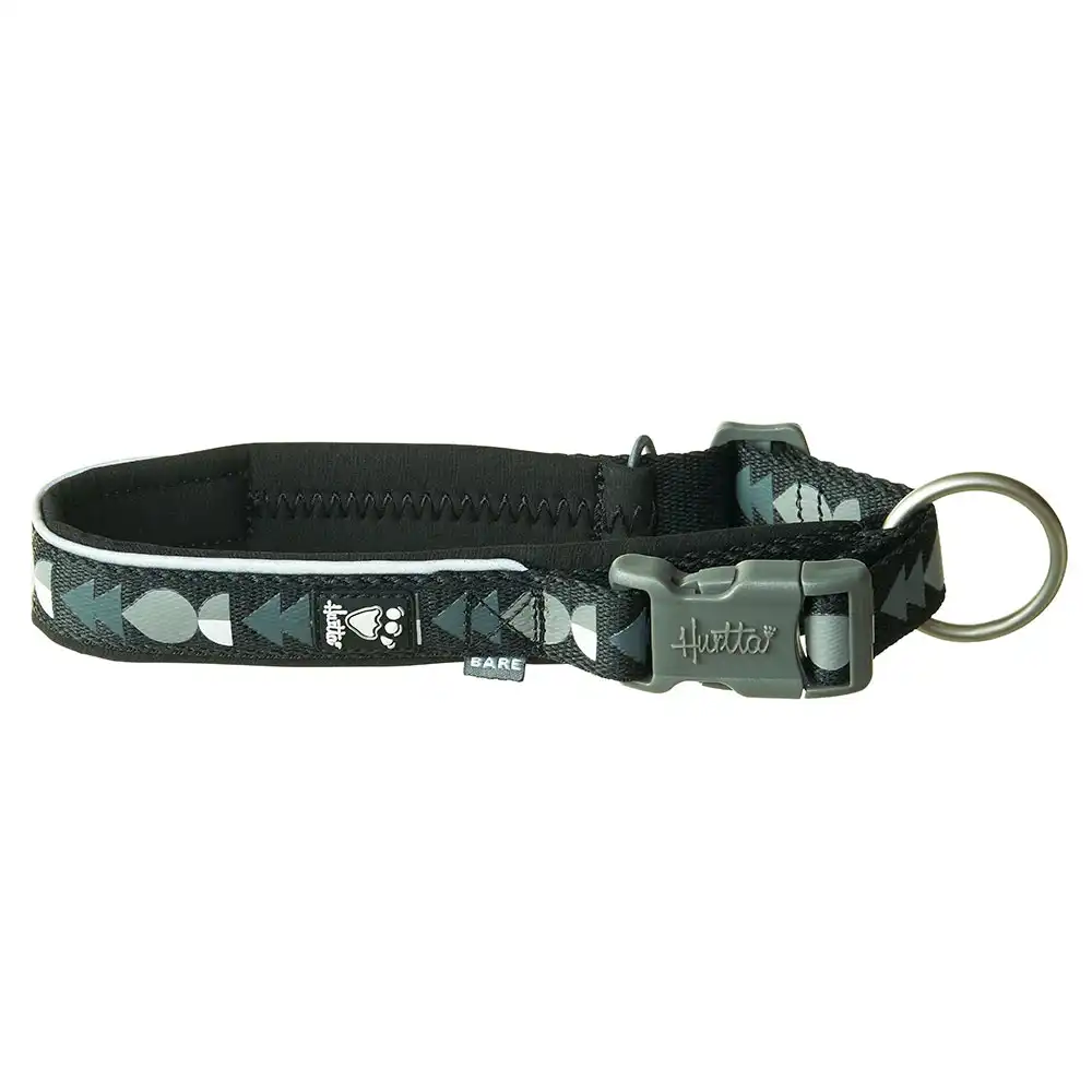 Collar Hurtta Bare carbón para perros - 55-65 cm contorno de cuello